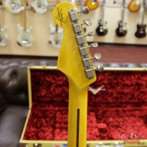 2018 Fender Custom Shop 1958 Stratocaster HSS EVH Pickup Relic Maple Neck Surf Green - Image 14