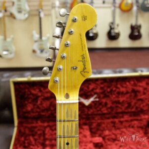 2018 Fender Custom Shop 1958 Stratocaster HSS EVH Pickup Relic Maple Neck Surf Green - Image 11