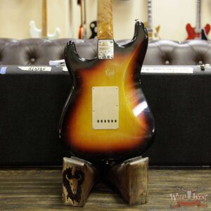 Fender Custom Shop 1960 Stratocaster Relic Roasted Birdseye Neck Rosewood Fingerboard Faded 3 Tone Sunburst - Image 15