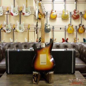 Fender Custom Shop 1960 Stratocaster Relic Roasted Birdseye Neck Rosewood Fingerboard Faded 3 Tone Sunburst - Image 16
