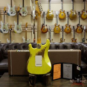 Fender Custom Shop 1961 Stratocaster Heavy Relic AAA Rosewood Fingerboard Graffiti Yellow - Image 15