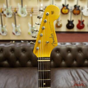 Fender Custom Shop 1961 Stratocaster Journeyman Relic with Dirty Neck Rosewood Fingerboard 3 Tone Sunburst - Image 10