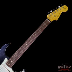 Fender Custom Shop 1961 Stratocaster Journeyman Relic with Dirty Neck Slab Rosewood Fingerboard Black - Image 9