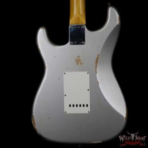 Fender Custom Shop 1962 Stratocaster HSS EVH Pickup Relic Rosewood Fingerboard Inca Silver - Image 7