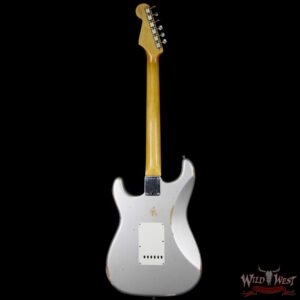 Fender Custom Shop 1962 Stratocaster HSS EVH Pickup Relic Rosewood Fingerboard Inca Silver - Image 6
