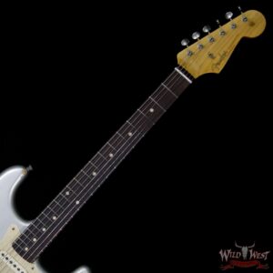 Fender Custom Shop 1962 Stratocaster HSS EVH Pickup Relic Rosewood Fingerboard Inca Silver - Image 9