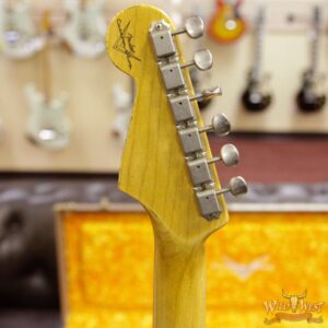 Fender Custom Shop 1962 Stratocaster HSS EVH Pickup Relic Rosewood Fingerboard Inca Silver - Image 10