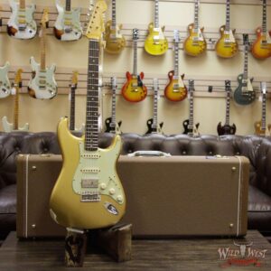 Fender Custom Shop 1962 Stratocaster HSS EVH Pickup Relic Rosewood Fingerboard Aztec Gold - Image 5