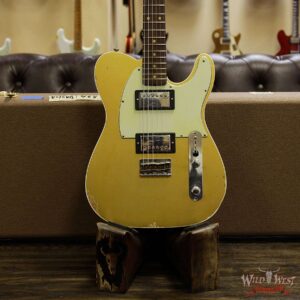 Fender Custom Shop 1962 Telecaster Custom Relic HH EVH Pickups Aztec Gold - Image 11