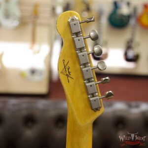 2018 Fender Custom Shop 1962 Telecaster Custom Relic HH EVH Pickups Fiesta Red - Image 15