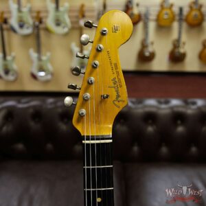 Fender 1963 Stratocaster Heavy Relic AAA Rosewood Fingerboard Taos Turquoise - Image 8