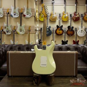 Fender Custom Shop 1963 Stratocaster Journeyman Relic with Dirty Neck Rosewood Board Vintage White - Image 16