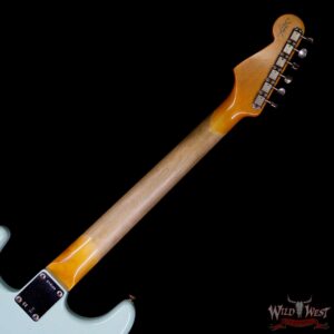 Fender Custom Shop 1963 Stratocaster Journeyman Relic with Dirty Neck Rosewood Board Surf Green - Image 13
