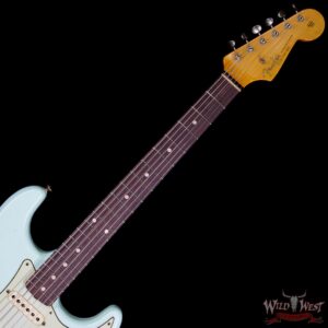 Fender Custom Shop 1963 Stratocaster Journeyman Relic with Dirty Neck Rosewood Board Surf Green - Image 9