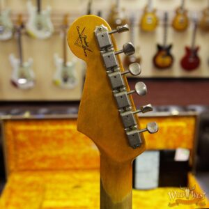 Fender Custom Shop 1963 Stratocaster Journeyman Relic with Dirty Neck Rosewood Board Surf Green - Image 14