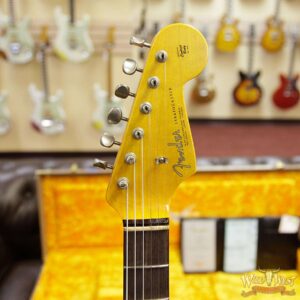 Fender Custom Shop 1963 Stratocaster Journeyman Relic with Dirty Neck Rosewood Board Surf Green - Image 10
