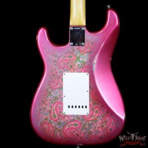 2018 Fender Custom Shop 1963 Stratocaster Relic Rosewood Fingerboard Pink Paisley - Image 7