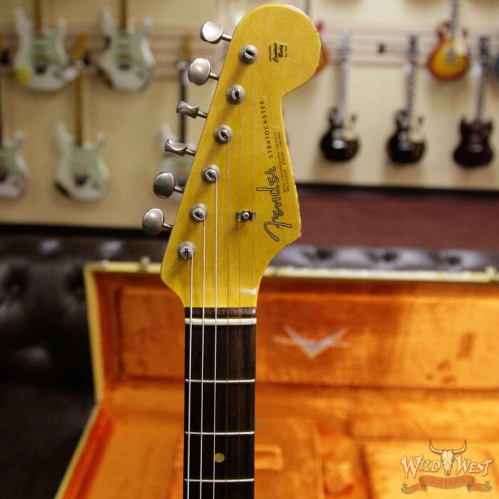 2018 Fender Custom Shop 1963 Stratocaster Relic Rosewood Fingerboard Pink Paisley - Image 8