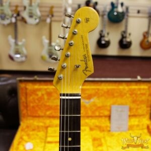 Fender Custom Shop 1963 Stratocaster Relic Rosewood Fingerboard Shoreline Gold - Image 8