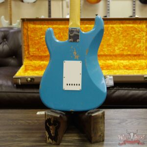 2018 Fender Custom Shop 1963 Stratocaster Relic Rosewood Fingerboard Taos Turquoise - Image 15