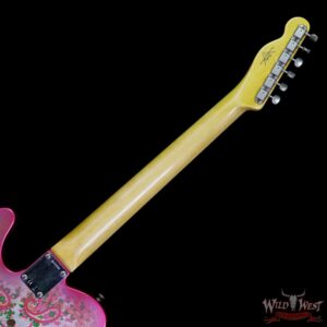 Fender Custom Shop 1963 Telecaster Relic Rosewood Fingerboard Pink Paisley - Image 9
