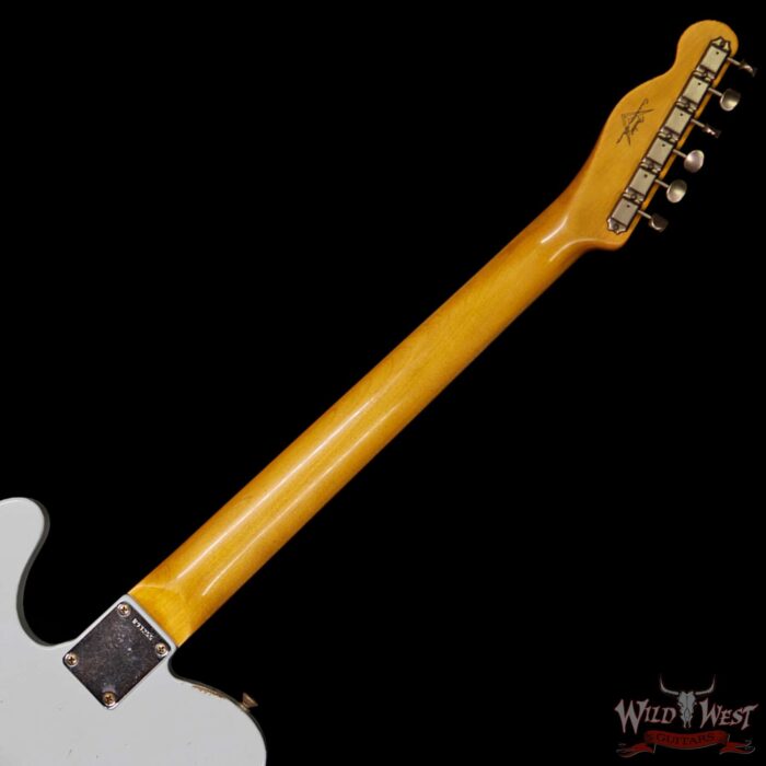2018 Fender Custom Shop 1963 Telecaster Relic Rosewood Fingerboard Sonic Blue - Image 11