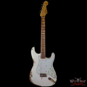 Fender Custom Shop 1956 Stratocaster Heavy Relic AA Flame Maple Neck Mary Kaye Blonde - Image 5