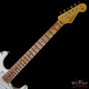 Fender Custom Shop 1956 Stratocaster Heavy Relic AA Flame Maple Neck Mary Kaye Blonde - Image 9