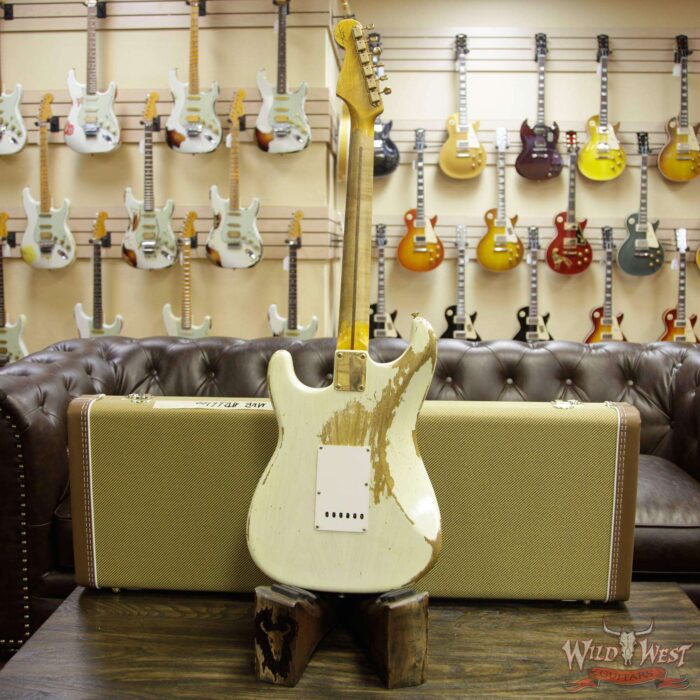 Fender Custom Shop 1956 Stratocaster Heavy Relic AA Flame Maple Neck Mary Kaye Blonde - Image 14