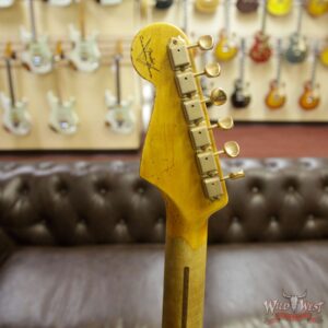 Fender Custom Shop 1956 Stratocaster Heavy Relic AA Flame Maple Neck Mary Kaye Blonde - Image 10