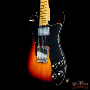 Fender Custom Shop 1967 Telecaster Custom HS AA Flame Maple Neck Journeyman Relic 3 Tone Sunburst 6.80 LBS - Image 2