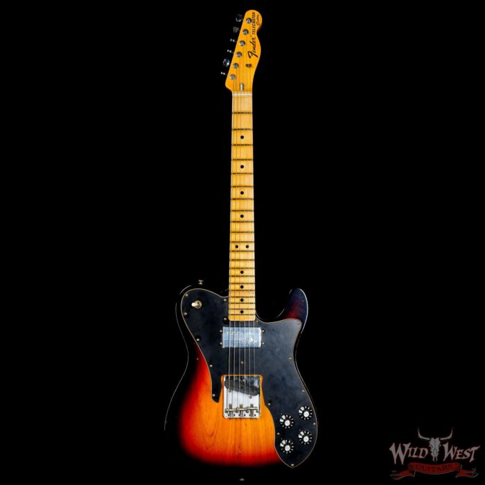 Fender Custom Shop 1967 Telecaster Custom HS AA Flame Maple Neck Journeyman Relic 3 Tone Sunburst 6.80 LBS - Image 3