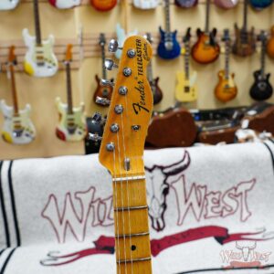 Fender Custom Shop 1967 Telecaster Custom HS AA Flame Maple Neck Journeyman Relic 3 Tone Sunburst 6.80 LBS - Image 6