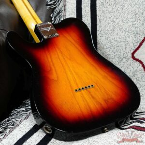 Fender Custom Shop 1967 Telecaster Custom HS AA Flame Maple Neck Journeyman Relic 3 Tone Sunburst 6.80 LBS - Image 11
