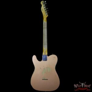 Fender Custom Shop 1952 Telecaster Heavy Relic Maple Streamlined U Neck Copper - Image 6