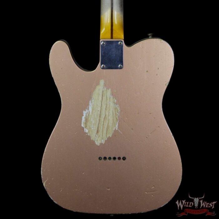 Fender Custom Shop 1952 Telecaster Heavy Relic Copper Streamlined U Neck - Image 7