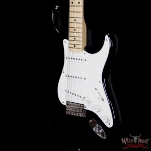 Fender USA American Vintage `56 1956 Stratocaster Maple Neck & Fretboard Black V1738678 - Image 3