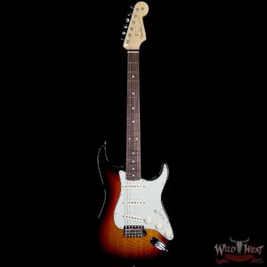 Fender Custom Shop Greg Fessler Masterbuilt Flamed Sassafras 1960 Stratocaster NOS w/ Josefina Pickups 3 Tone Sunburst - Image 5