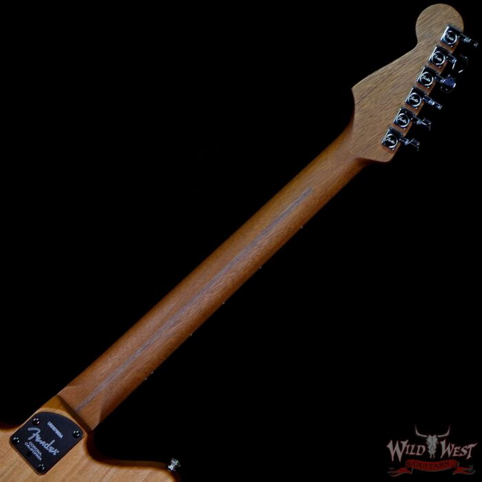 Fender American Acoustasonic Jazzmaster Ebony Fingerboard Natural - Image 5