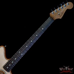 Fender American Acoustasonic Jazzmaster Ebony Fingerboard Natural - Image 4