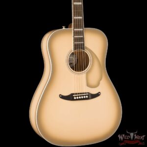 Fender Limited Edition California Vintage King Antigua Finish Electric Acoustic with Hardshell Case - Image 2