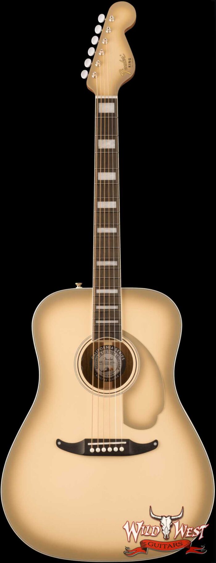 Fender Limited Edition California Vintage King Antigua Finish Electric Acoustic with Hardshell Case - Image 1