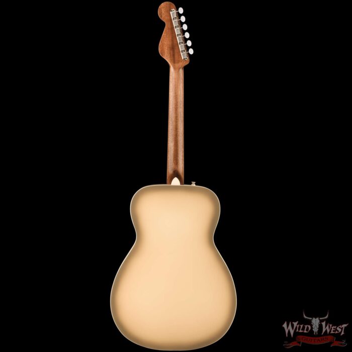 Fender Limited Edition California Vintage Malibu Antigua Finish Electric Acoustic with Hardshell Case - Image 4
