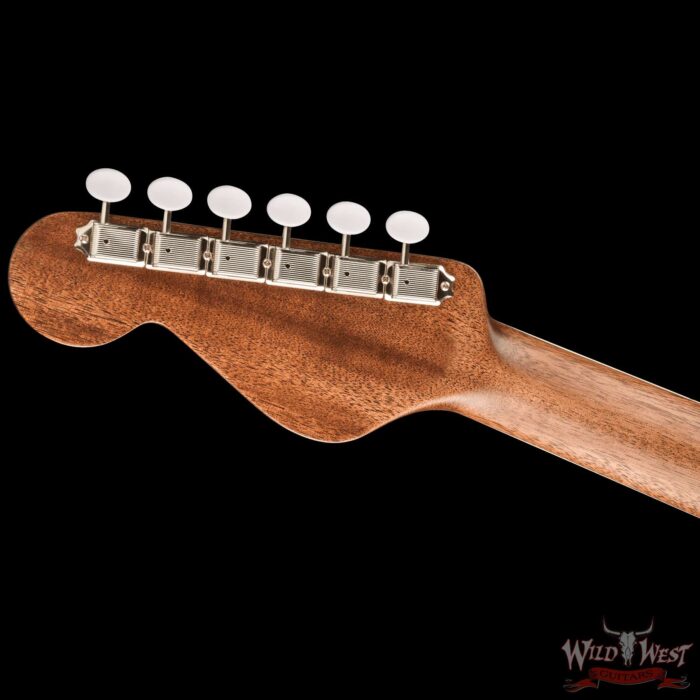Fender Limited Edition California Vintage Malibu Antigua Finish Electric Acoustic with Hardshell Case - Image 6