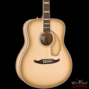 Fender Limited Edition California Vintage Palomino Antigua Finish Electric Acoustic with Hardshell Case - Image 2
