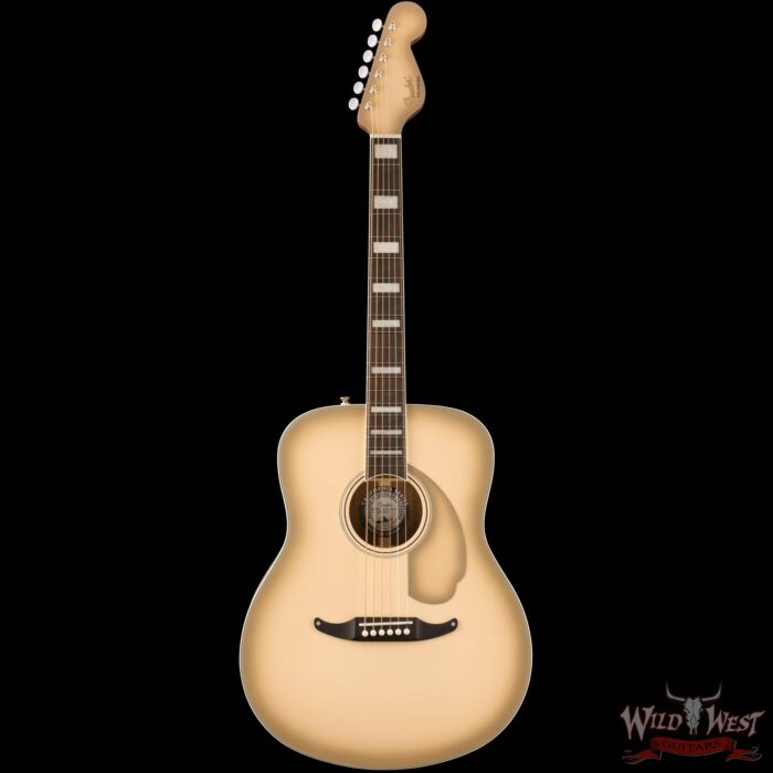 Fender Limited Edition California Vintage Palomino Antigua Finish Electric Acoustic with Hardshell Case - Image 3