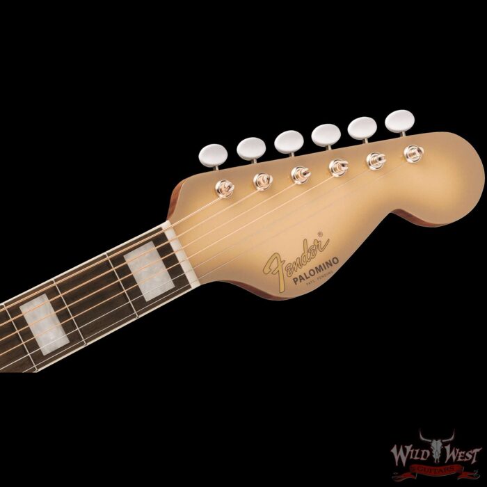 Fender Limited Edition California Vintage Palomino Antigua Finish Electric Acoustic with Hardshell Case - Image 5