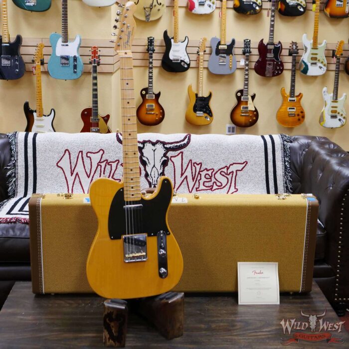 Fender American Original ‘50s Telecaster Maple Fingerboard Butterscotch Blonde - Image 6