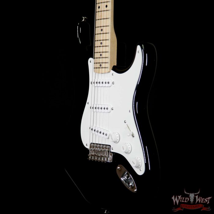 Fender USA American Vintage `56 1956 Stratocaster Maple Neck & Fretboard Black - Image 2