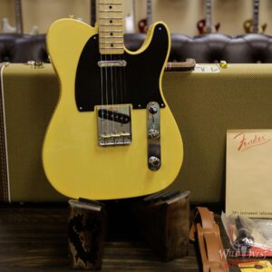 Fender USA American Vintage `52 1952 Telecaster Maple Neck Butterscotch Blonde - Image 8